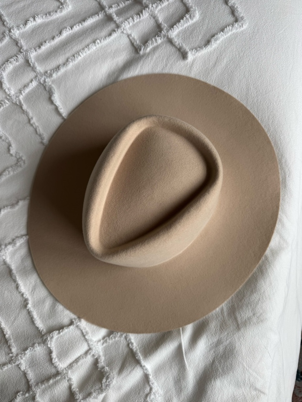 GIGI PIP Cream Felt Rancher Hat